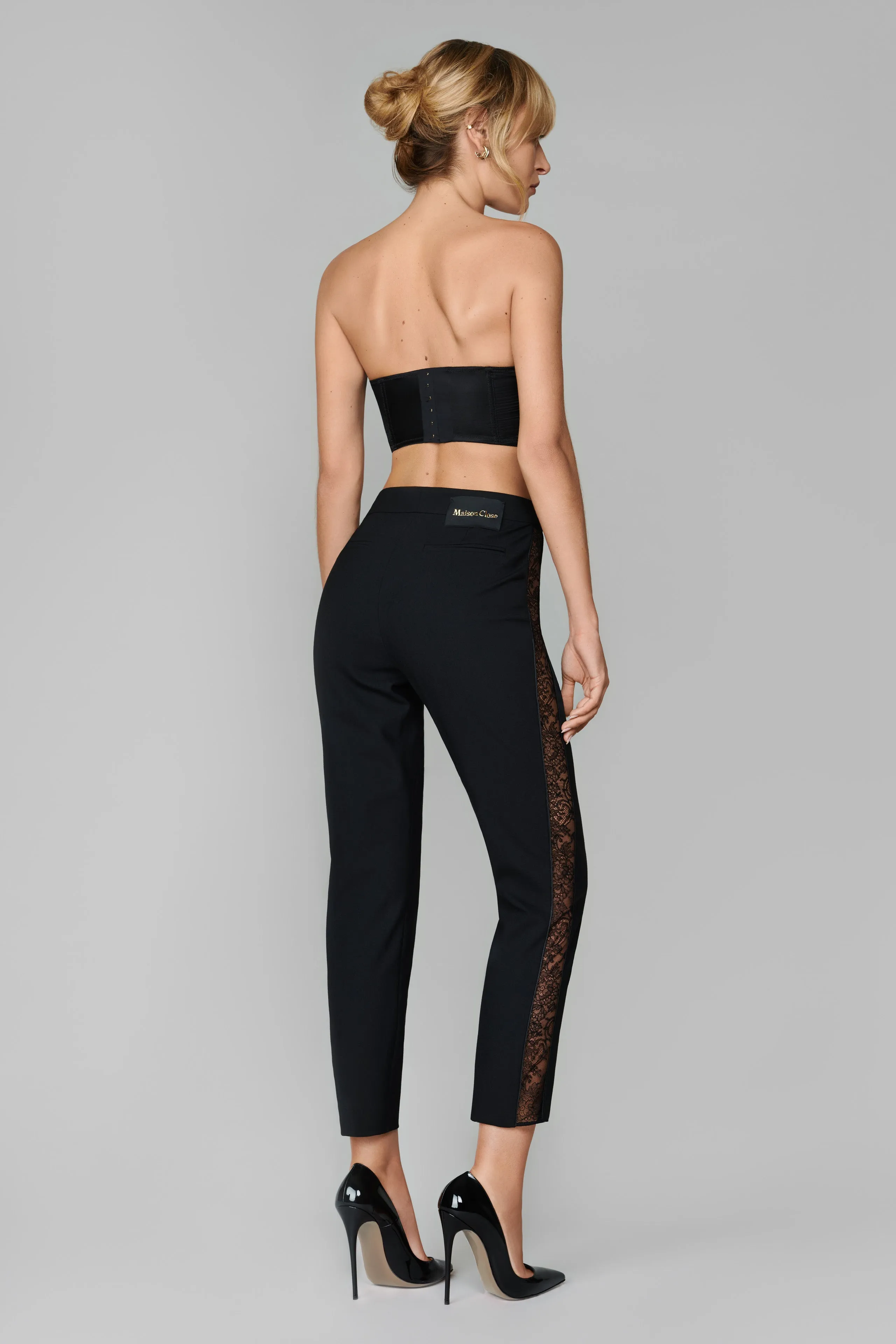 002 Tuxedo trousers - Le Vestiaire