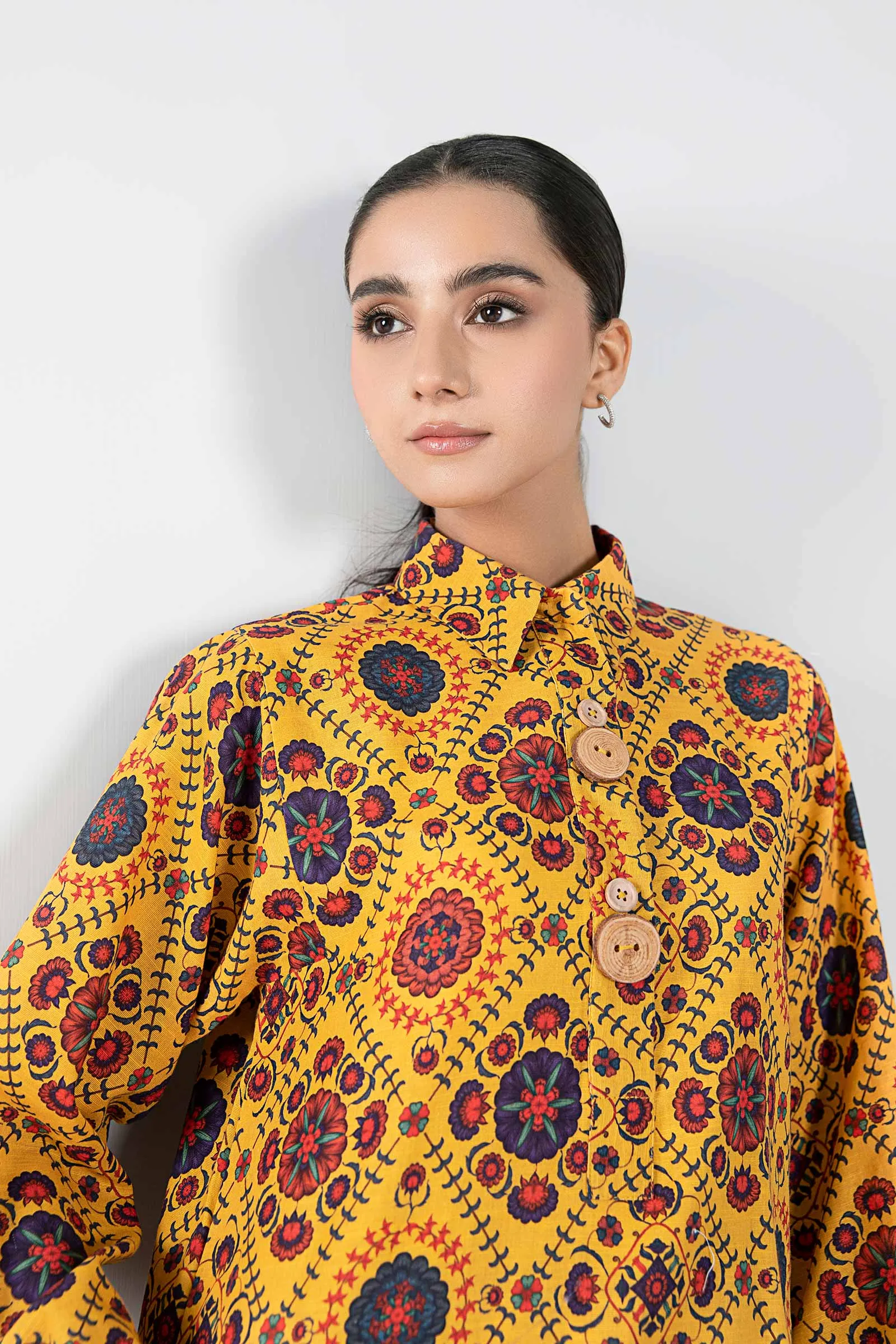 2 Pc Printed Khaddar Suit | MB-USP23-203B