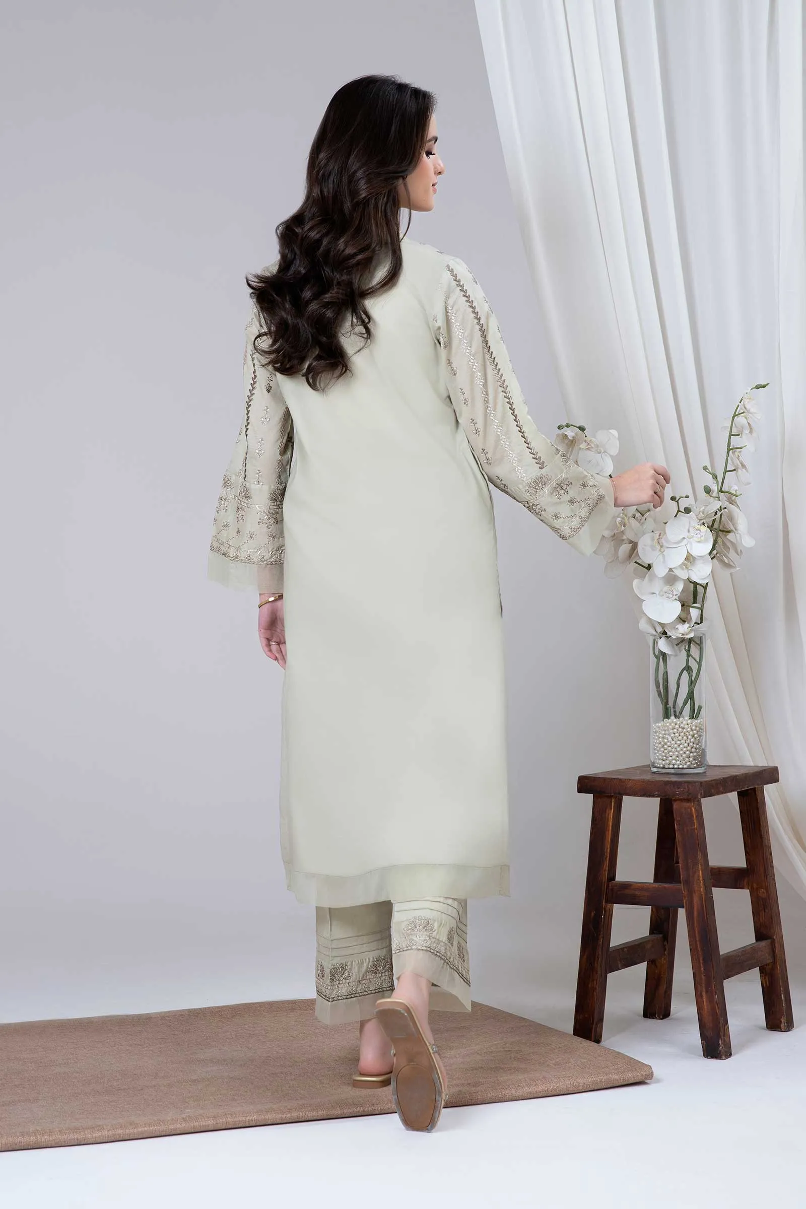 2 Piece Embroidered Lawn Suit | MB-EF24-70