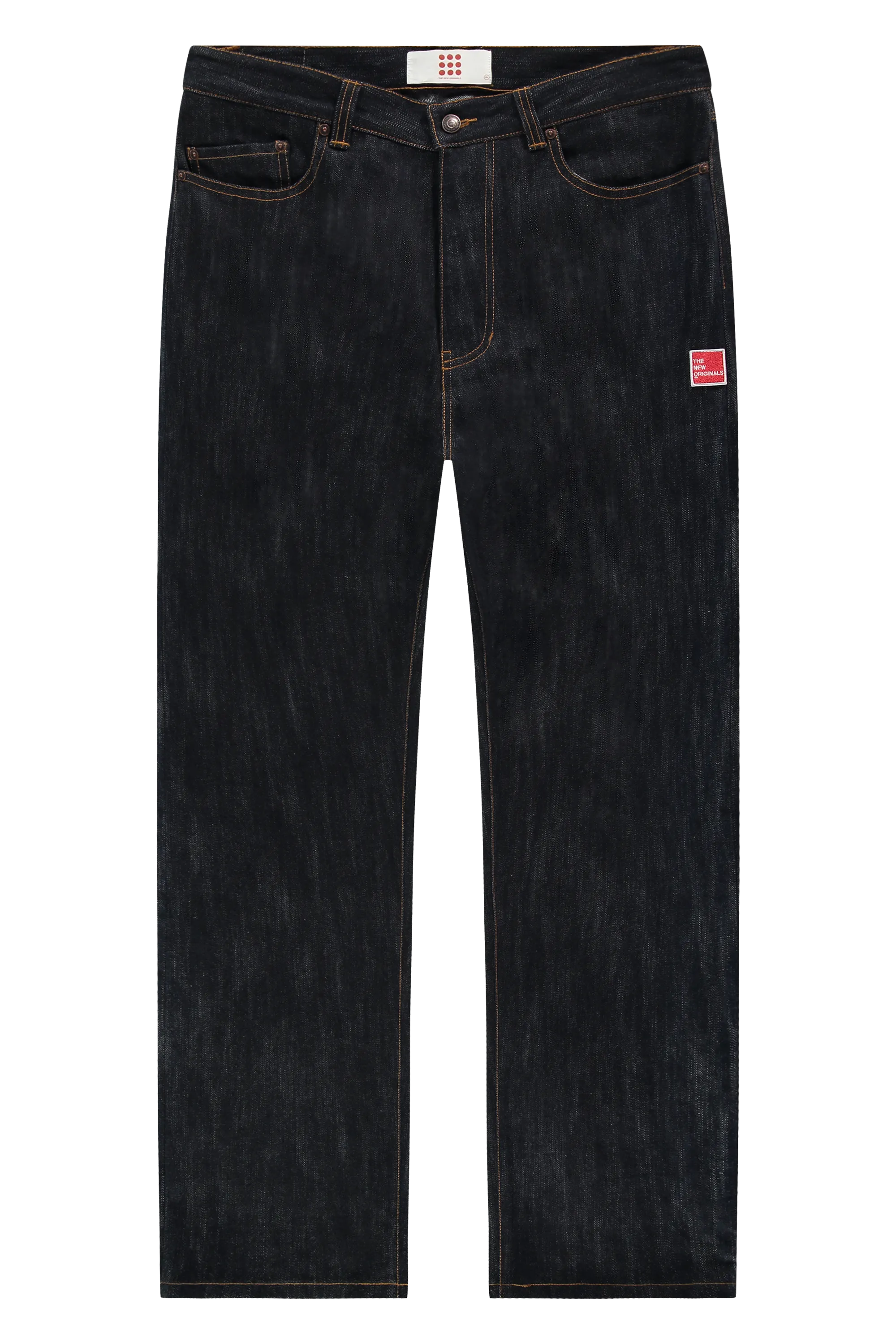 9-Dots Relaxed Slub Jeans Raw Denim