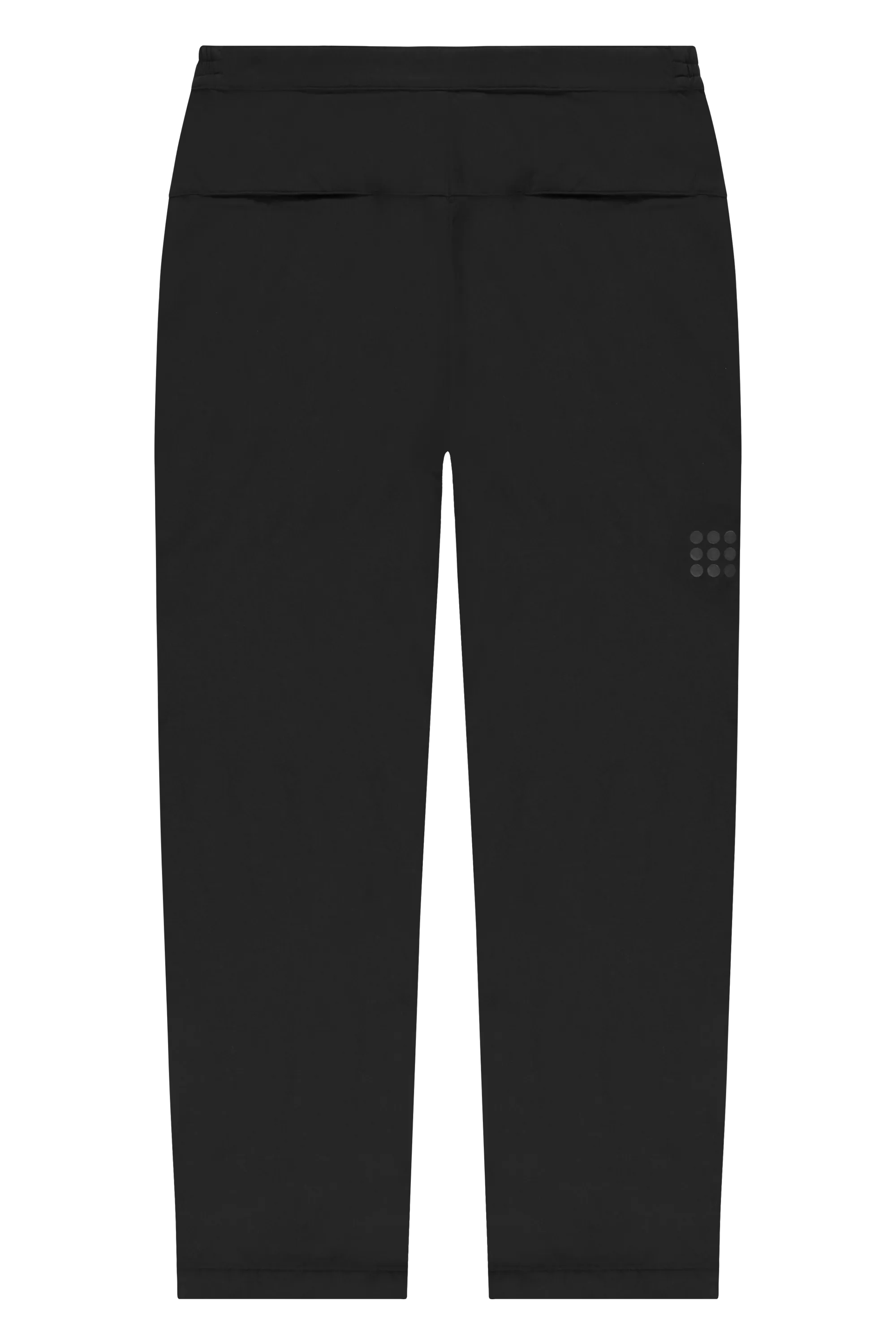 9-Dots Relaxed Tech Pants Black