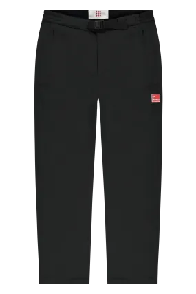 9-Dots Relaxed Tech Pants Black