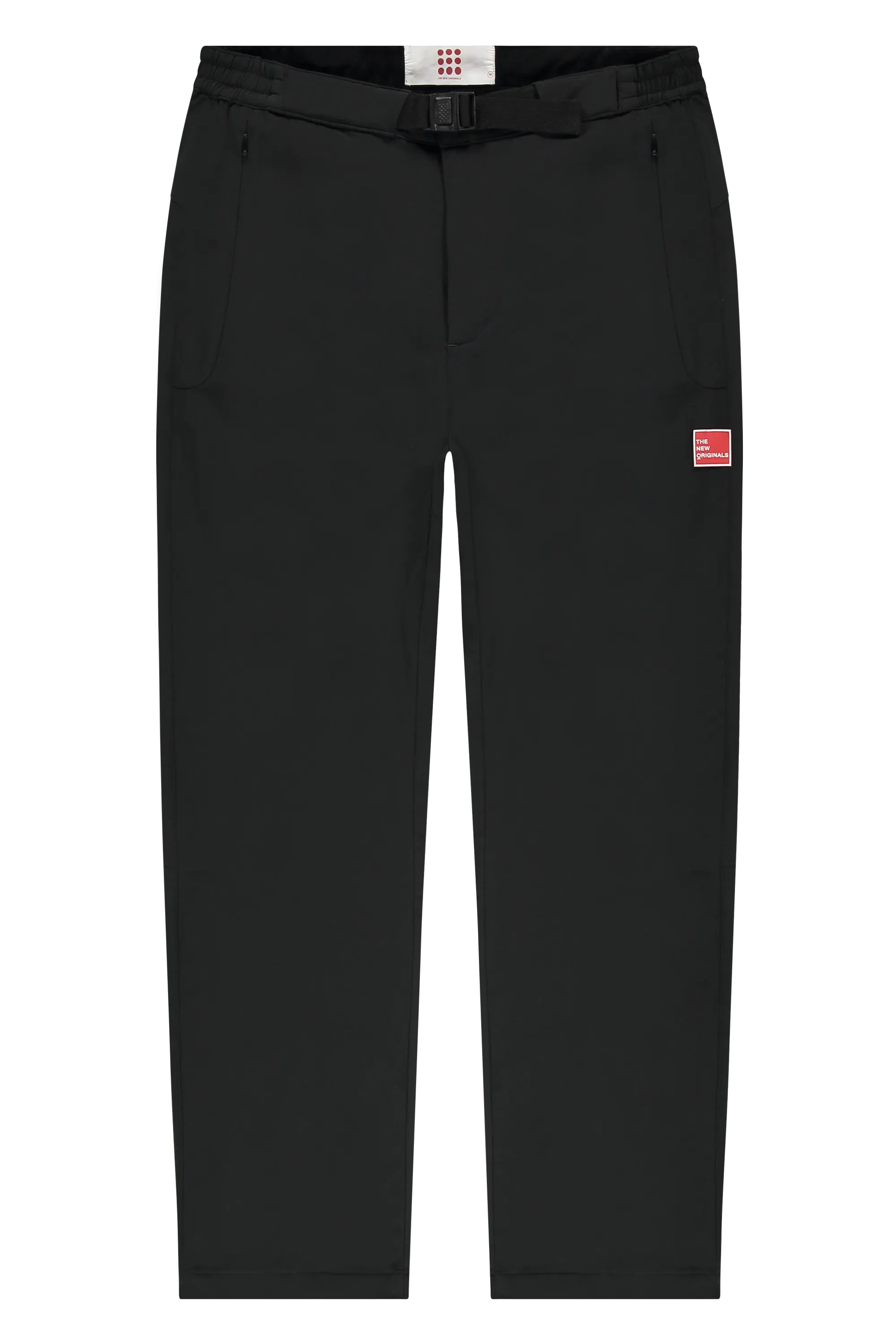 9-Dots Relaxed Tech Pants Black