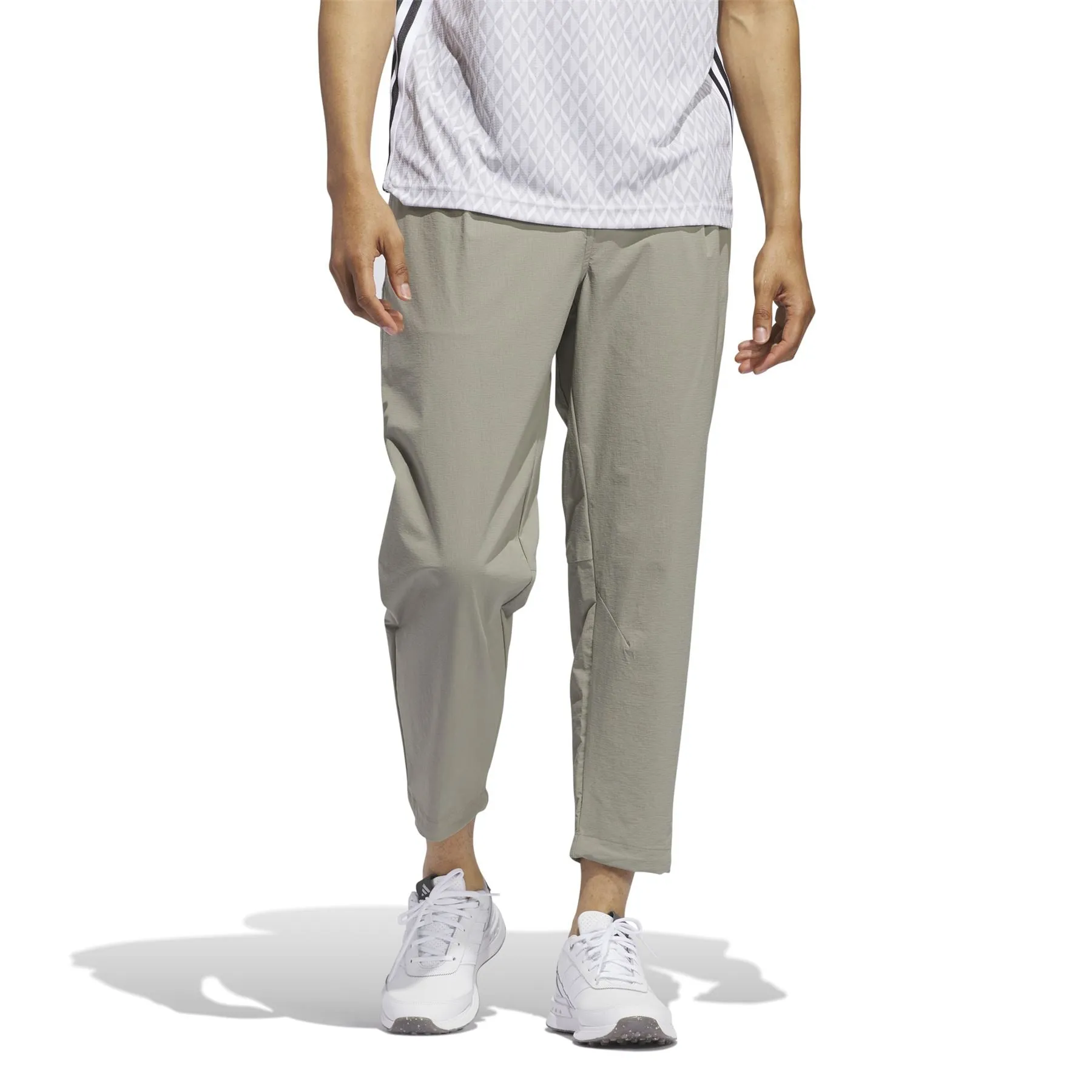 Adicross Regular Fit Chino Golf Trousers Silver Pebble - SS24