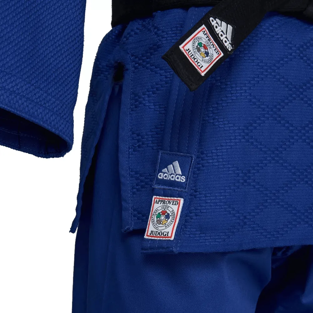 adidas Champion III IJF JACKET Judo Red Label Heavyweight Gi Top