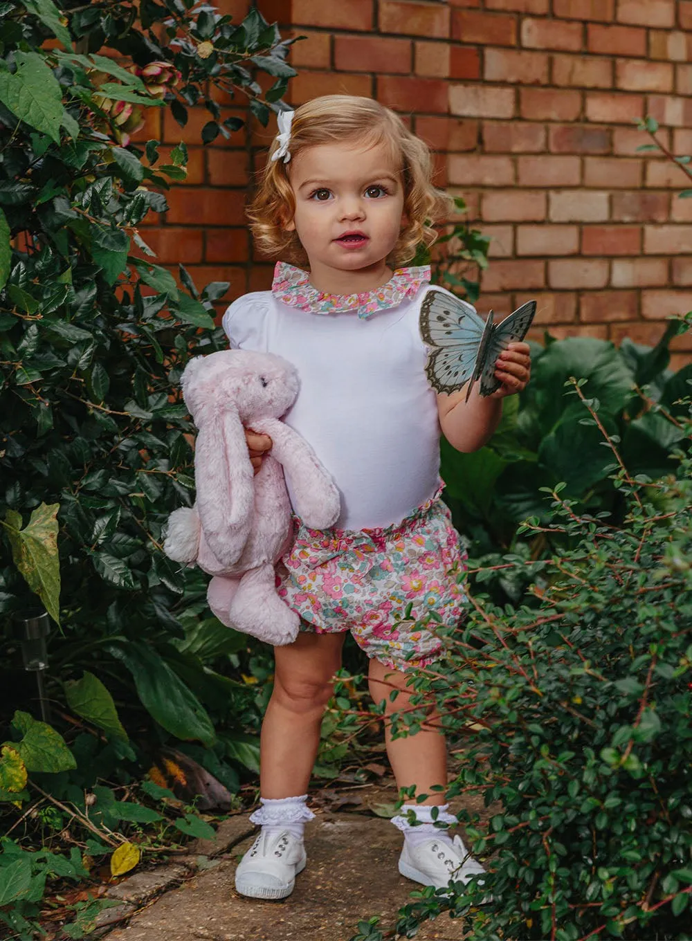 Baby Bloomers in Coral Betsy