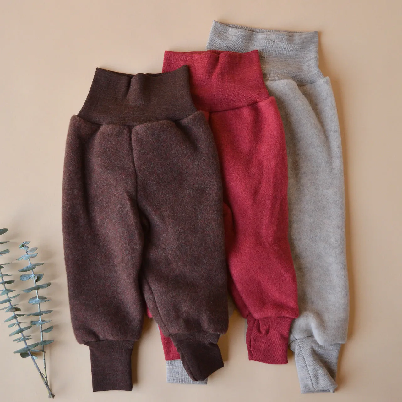 Baby Wool Fleece Pants (0-24m)