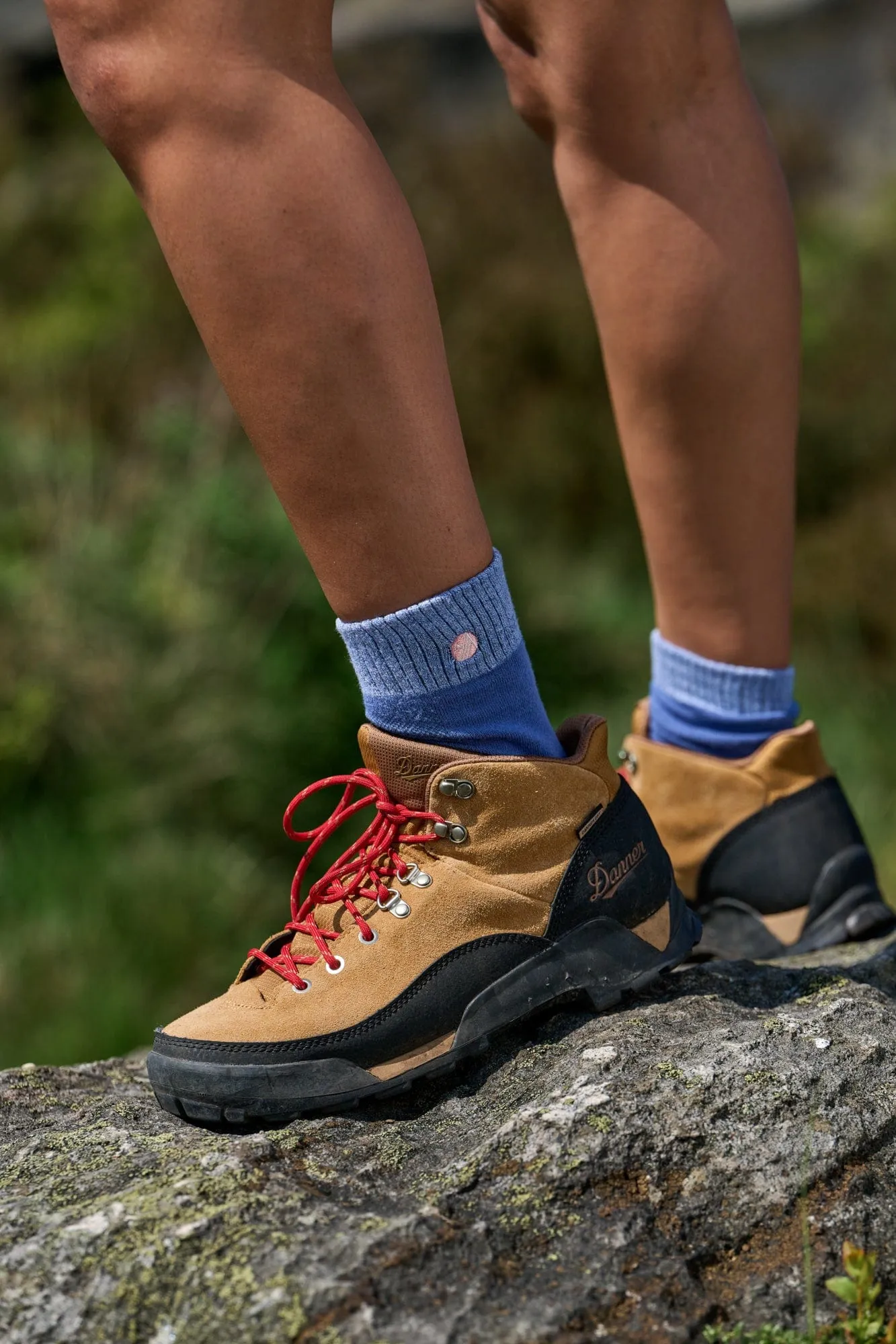 Bamboo Hiking Socks - Bluebell