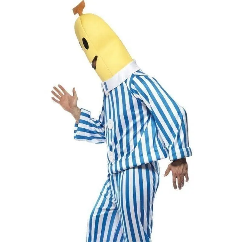 Bananas In Pyjamas Costume Adult Blue White Yellow