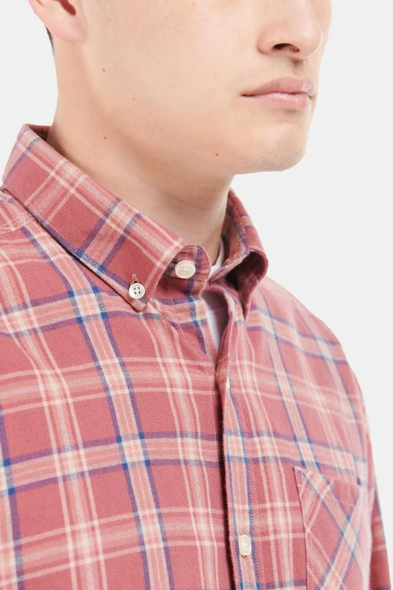 Barbour White Label Eddie Shirt (Pink Cinder)