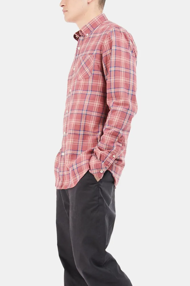 Barbour White Label Eddie Shirt (Pink Cinder)