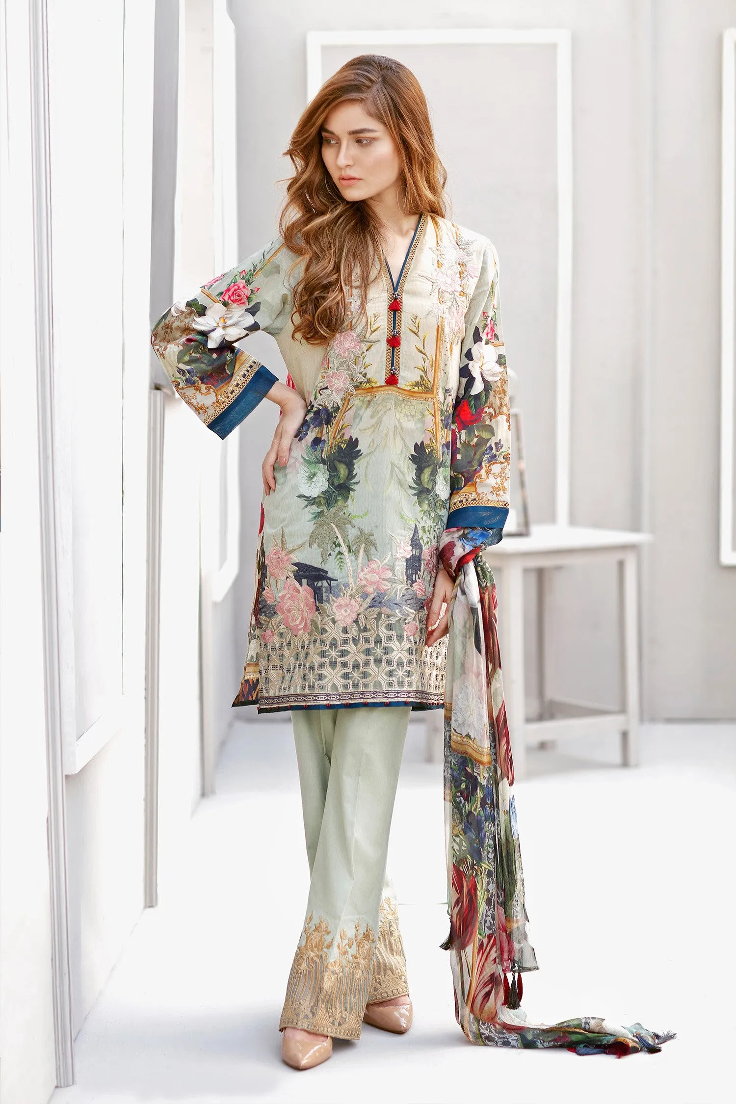 Baroque Eid Lawn Collection 2017 – Dream Land