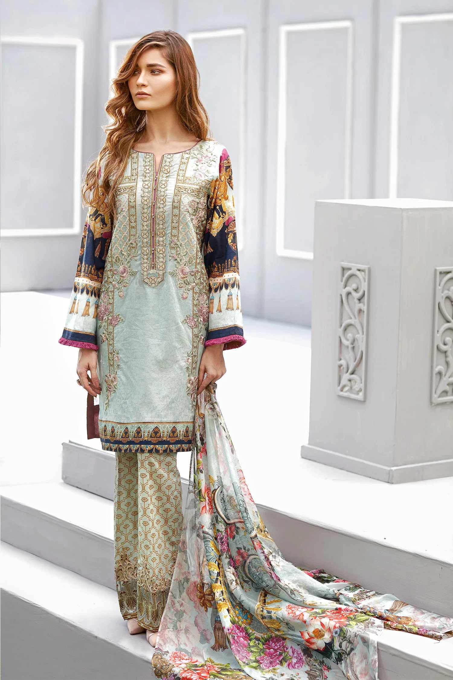 Baroque Eid Lawn Collection 2017 – Martini Marina