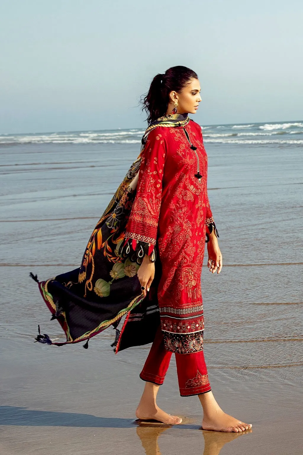 Baroque Khaddar Winter Collection – CORAL