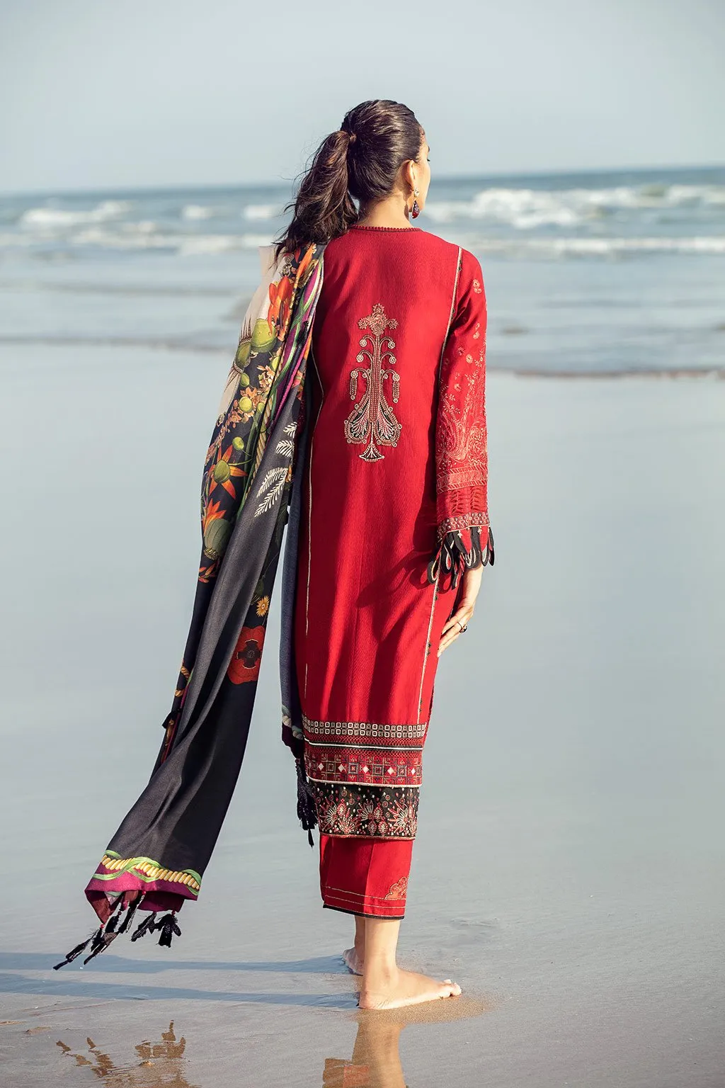 Baroque Khaddar Winter Collection – CORAL