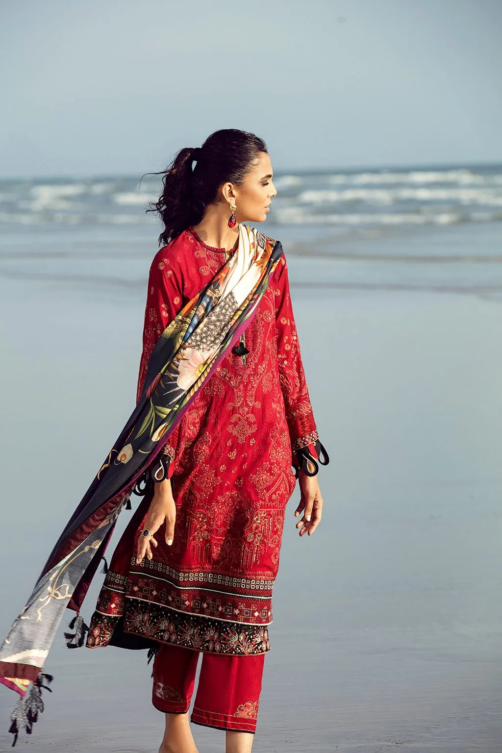 Baroque Khaddar Winter Collection – CORAL