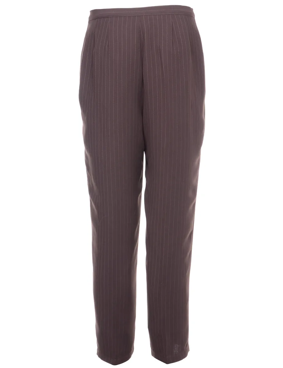 Beyond Retro Reworked Cropped Dana Tapered Trouser - W30