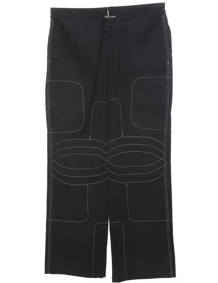 Black Trousers - W32 L30