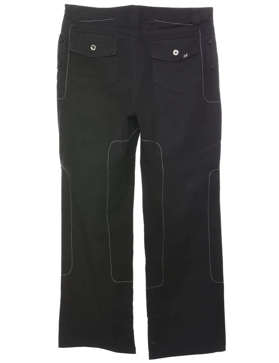 Black Trousers - W32 L30