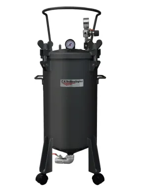 C.A Technologies 10 gallon (NON-ASME) Bottom Outlet Pressure Tank - NON REGULATED