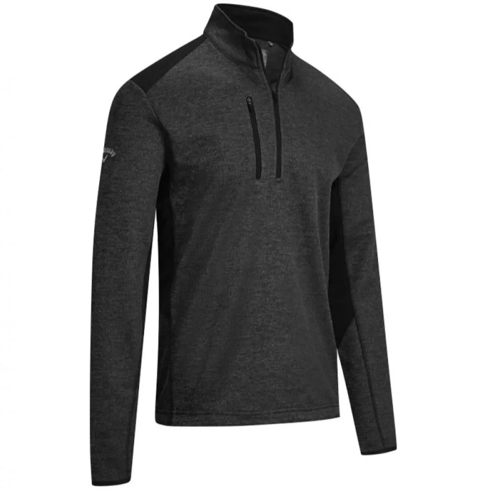 Callaway Dual Action Heathered Fleece Golf Pullover CGKFA0L7