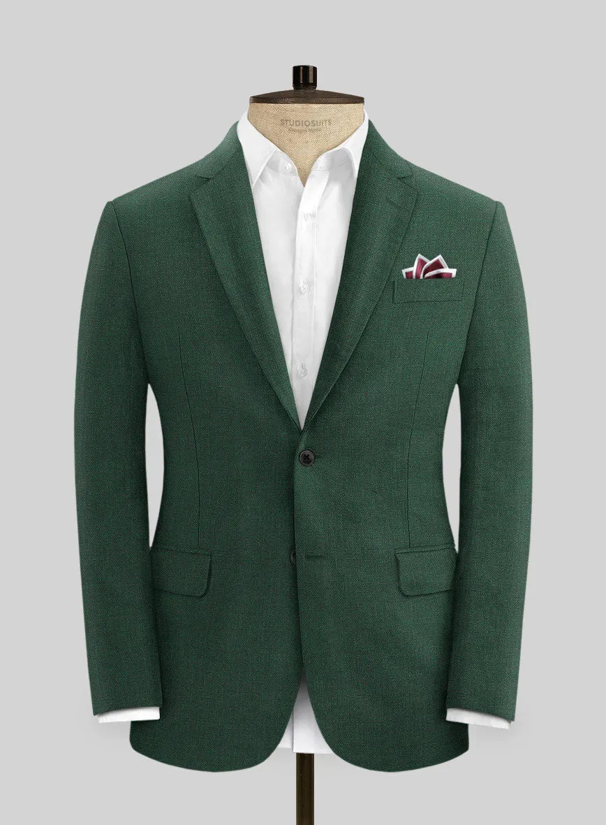 Campari Green Mile Linen Suit