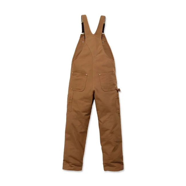 Carhartt Relaxed Fit Duck Bib Overall Carhartt Brown