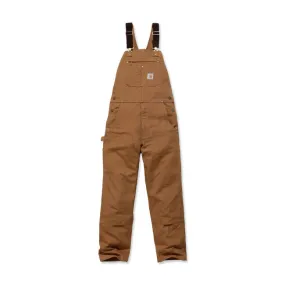 Carhartt Relaxed Fit Duck Bib Overall Carhartt Brown