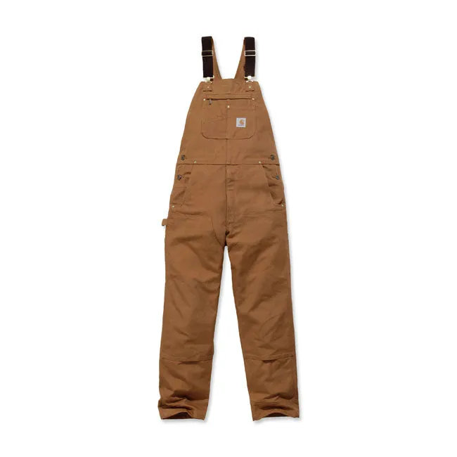 Carhartt Relaxed Fit Duck Bib Overall Carhartt Brown