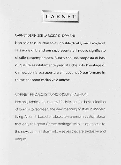 Carnet Linen Muela Suit