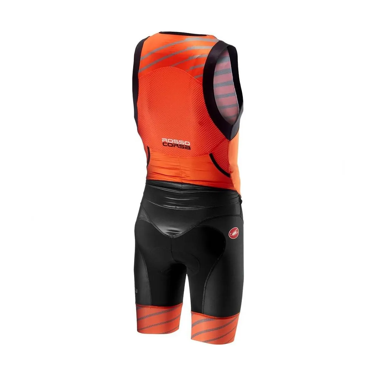 Castelli Free Tri Orange Trisuit