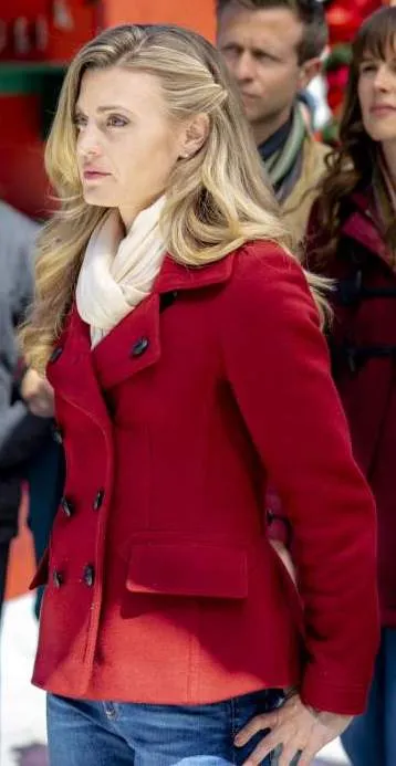 Christmas in Love Brooke D'Orsay Red Coat