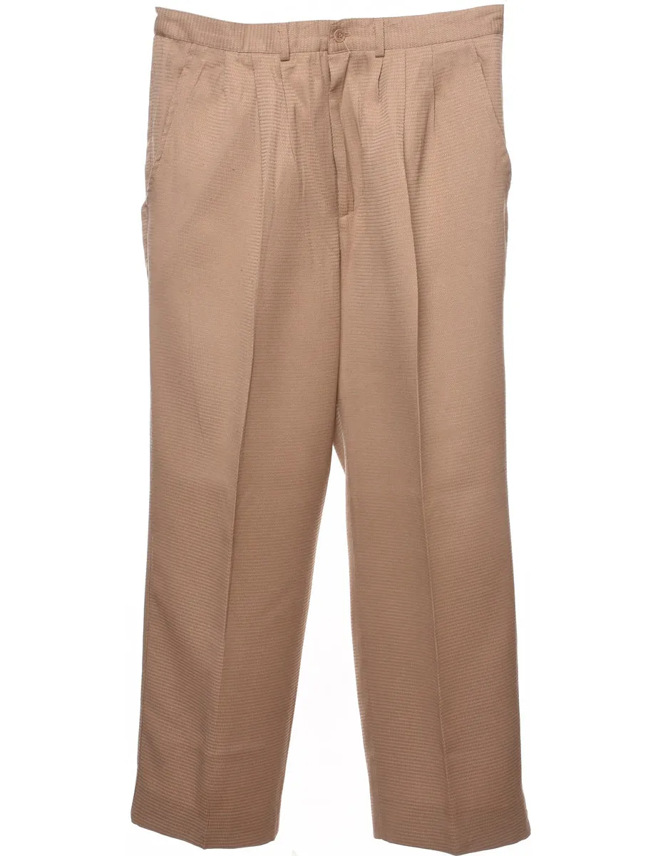 Classic Beige Trousers - W34 L28