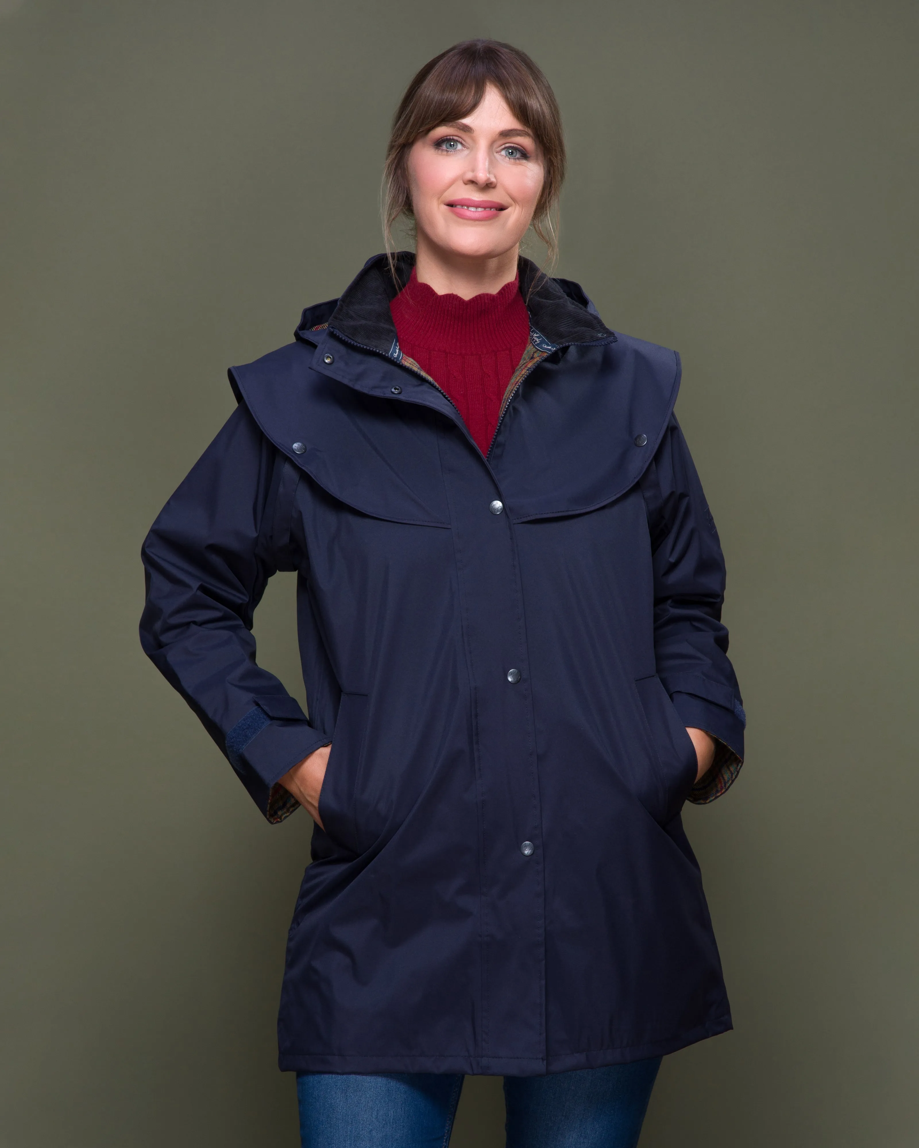 Cotswold Ladies Waterproof Coat - Navy