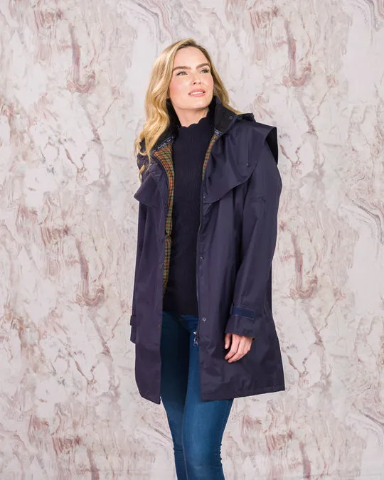 Cotswold Ladies Waterproof Coat - Navy