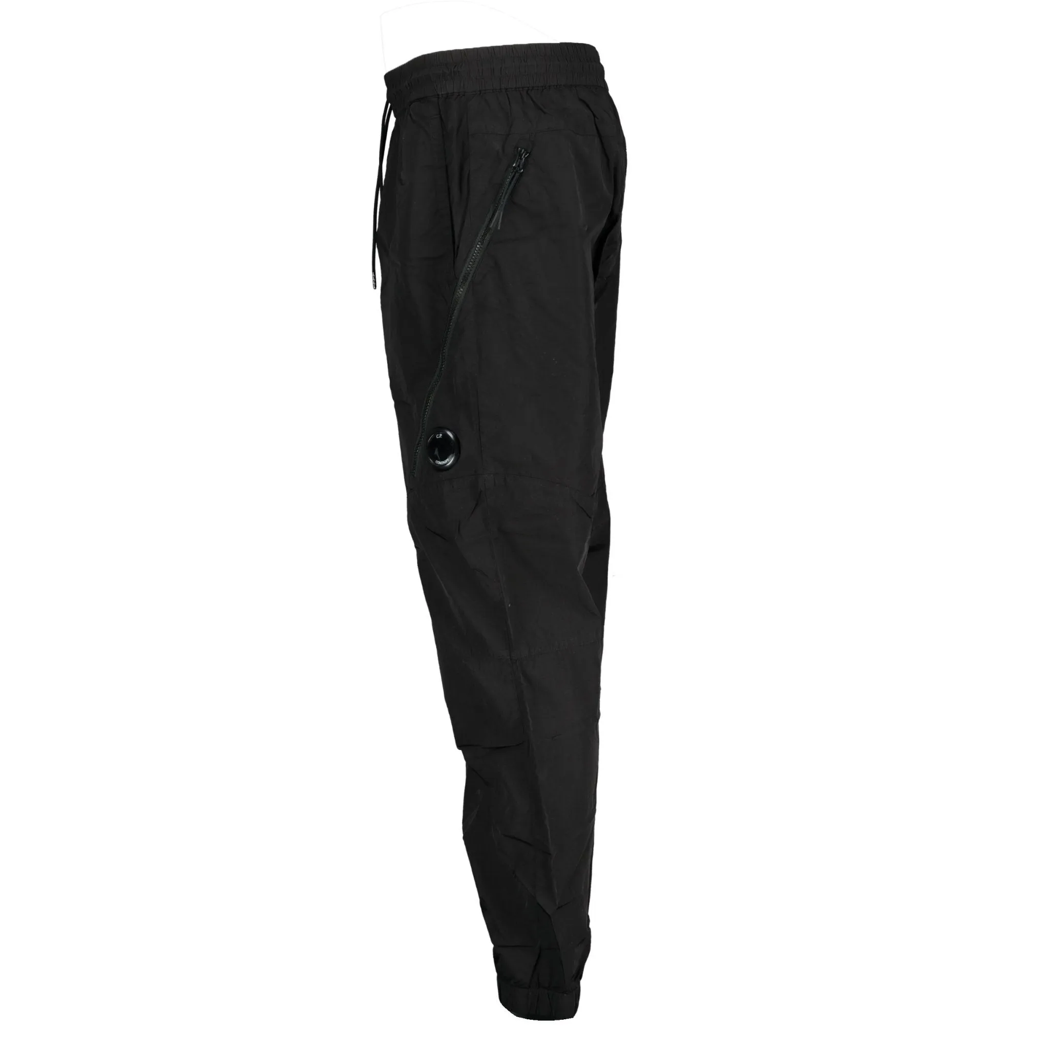 CP COMPANY Nylon Chrome Cargo Trousers Black