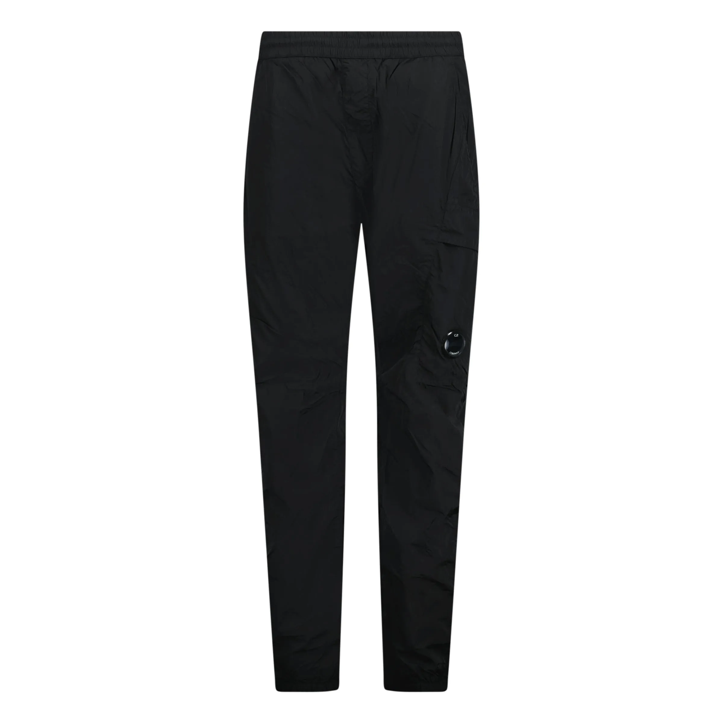 CP COMPANY NYLON CHROME R CARGO PANTS BLACK