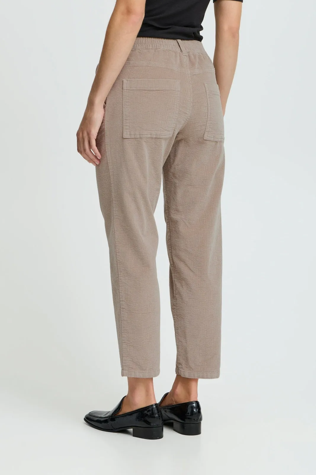 Dasik Cropped Casual Trousers - String