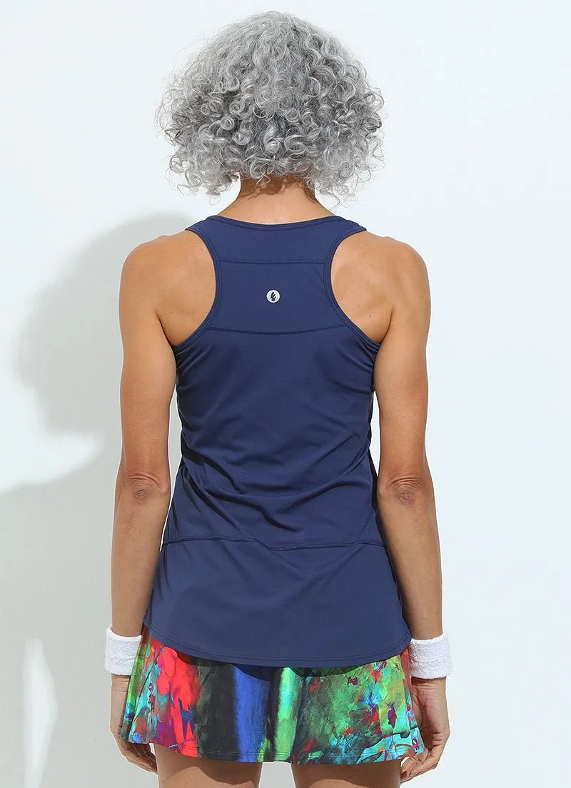 Day Glow Tank (Navy)