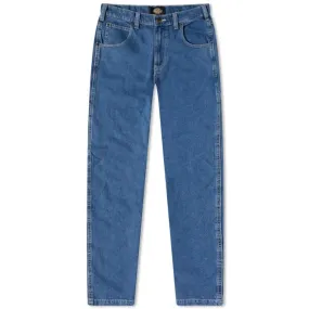 Dickies Garyville Denim Pants, Classic Blue