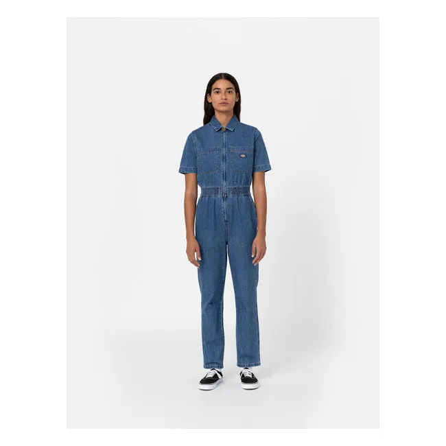 Dickies Houston Ladies Overall Classic Blue Ladies