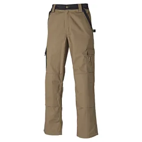 Dickies Industry 300 Two Tone Work Trousers IN30030 Khaki/Black