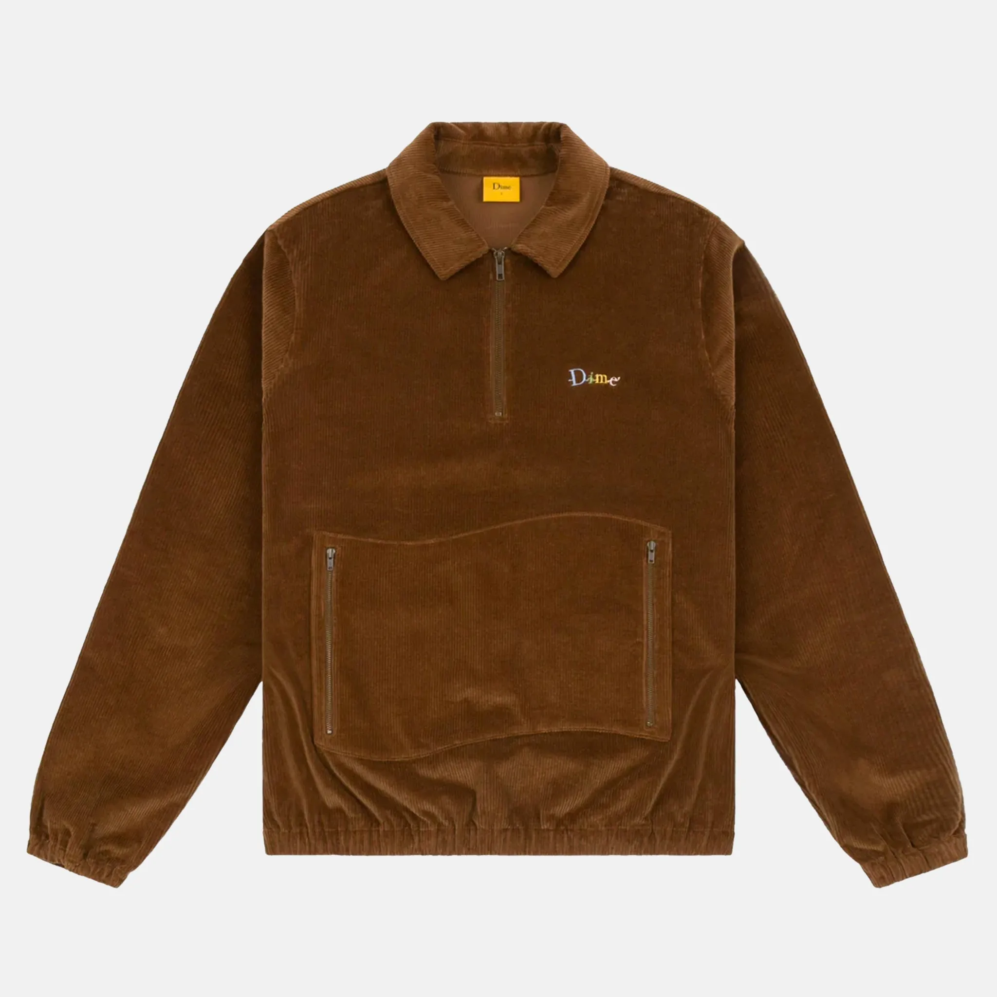 Dime MTL - Friends Corduroy Pullover Jacket - Light Brown