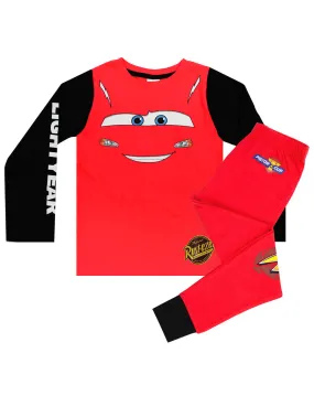 Disney Pixar Cars Lightning McQueen “Lightyear” Boy's Novelty Character Pyjamas