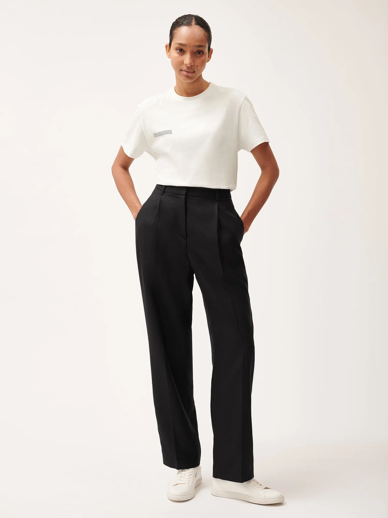 DNA Women's FrutFiber Tailored Trousers—black