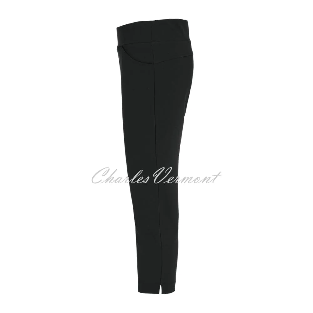 Dolcezza 'Golf' Cropped Trouser - Style 34507 (Black)