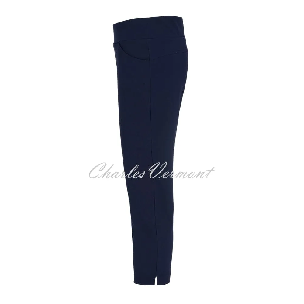 Dolcezza 'Golf' Cropped Trouser - Style 34507 (Navy)