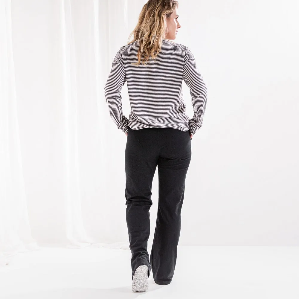 Drawstring Straight Leg Joggers - 100% Organic Cotton