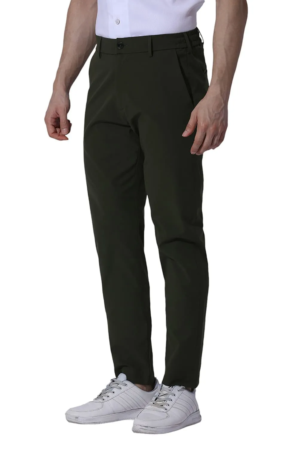 Drift Fit Polyester Stretch Trousers