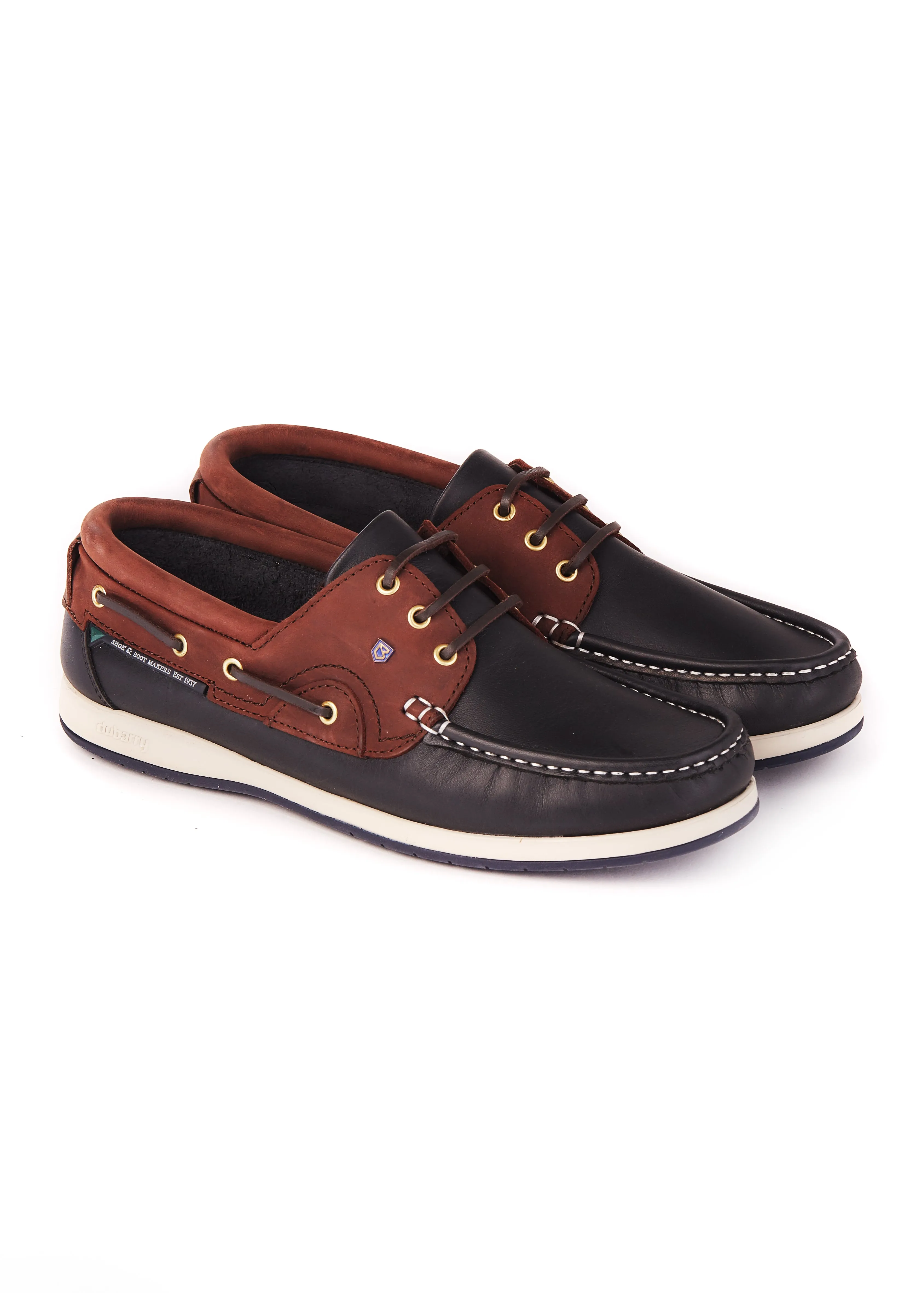 Dubarry Commodore XLT Deck Shoe Navy/Brown